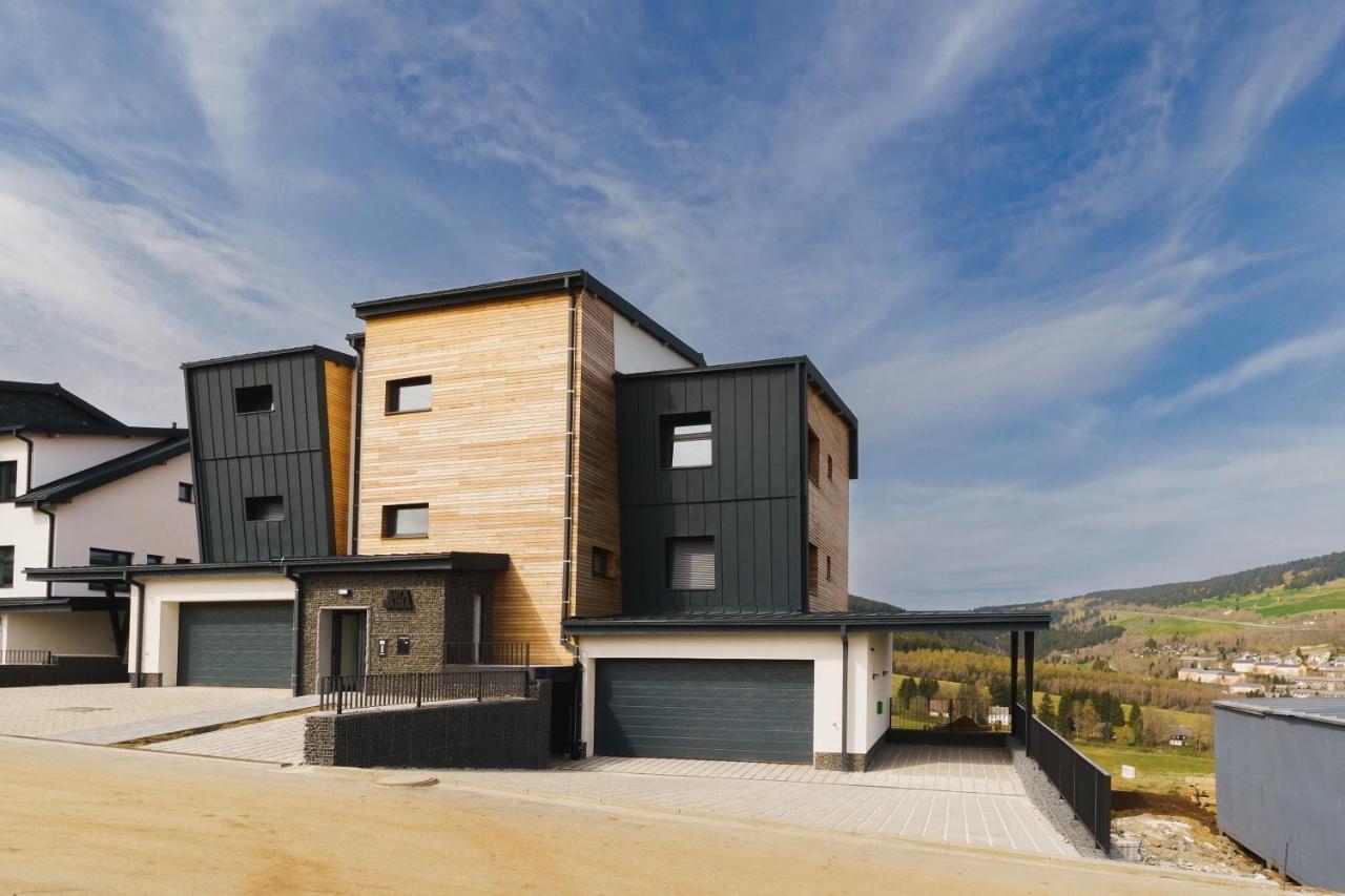 Apartment Bella Vista By Mountain Ways Loučná pod Klínovcem Dış mekan fotoğraf